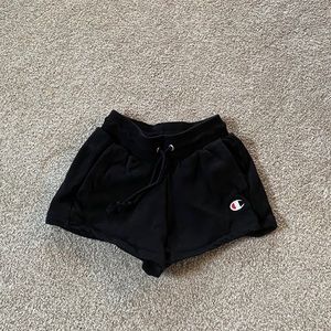 Women’s Black Champion Lounge Shorts XS